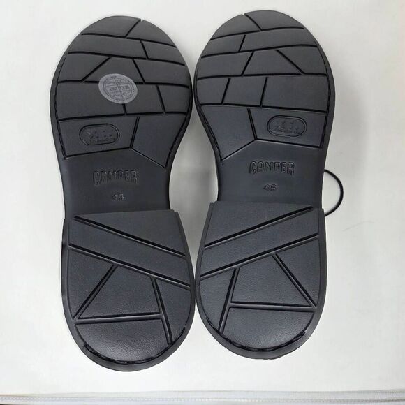 CAMPER TWINS TWS BLACK OLIVE BLUE LEATHER DERBY DUAL COLOR SHOES MENS 12 NEW - Picture 9 of 10